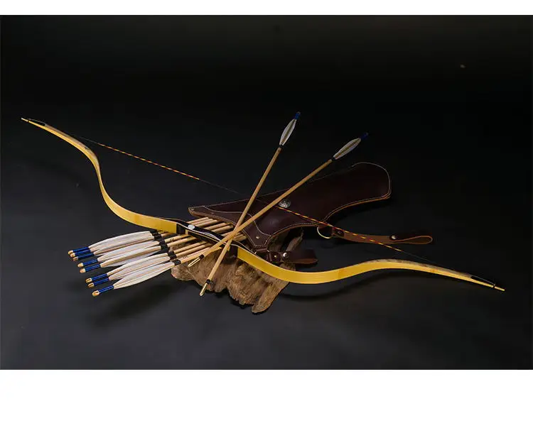 Archery bamboo Bow Laminated Bow Chinese Traditional Handmade Recurver