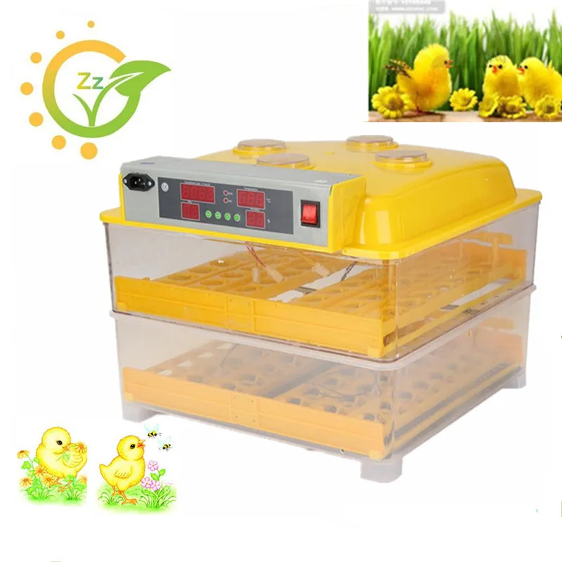 

Mini full-automatic eggs incubator hatching machine digital temperature control commercial egg incubator for sale