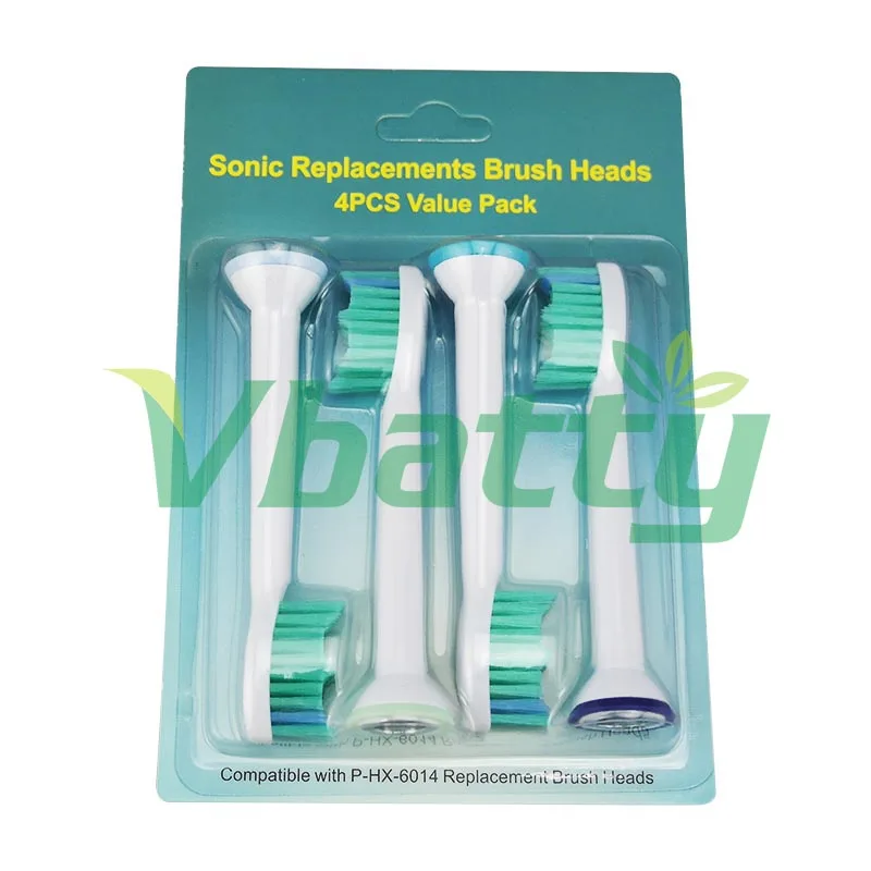 1 комплект/4 шт Philips P-HX-6014 Съемные насадки для зубной щетки для Philips Sonicare ProResults HX9332 HX9322 HX6993 HX6972 HX6921