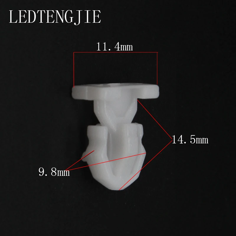 

LEDTENGJIE Automotive Fastener Clip YT-1521 50pcs Plastic Material Fixing Clip Car Door Buckle for Mercedes Benz