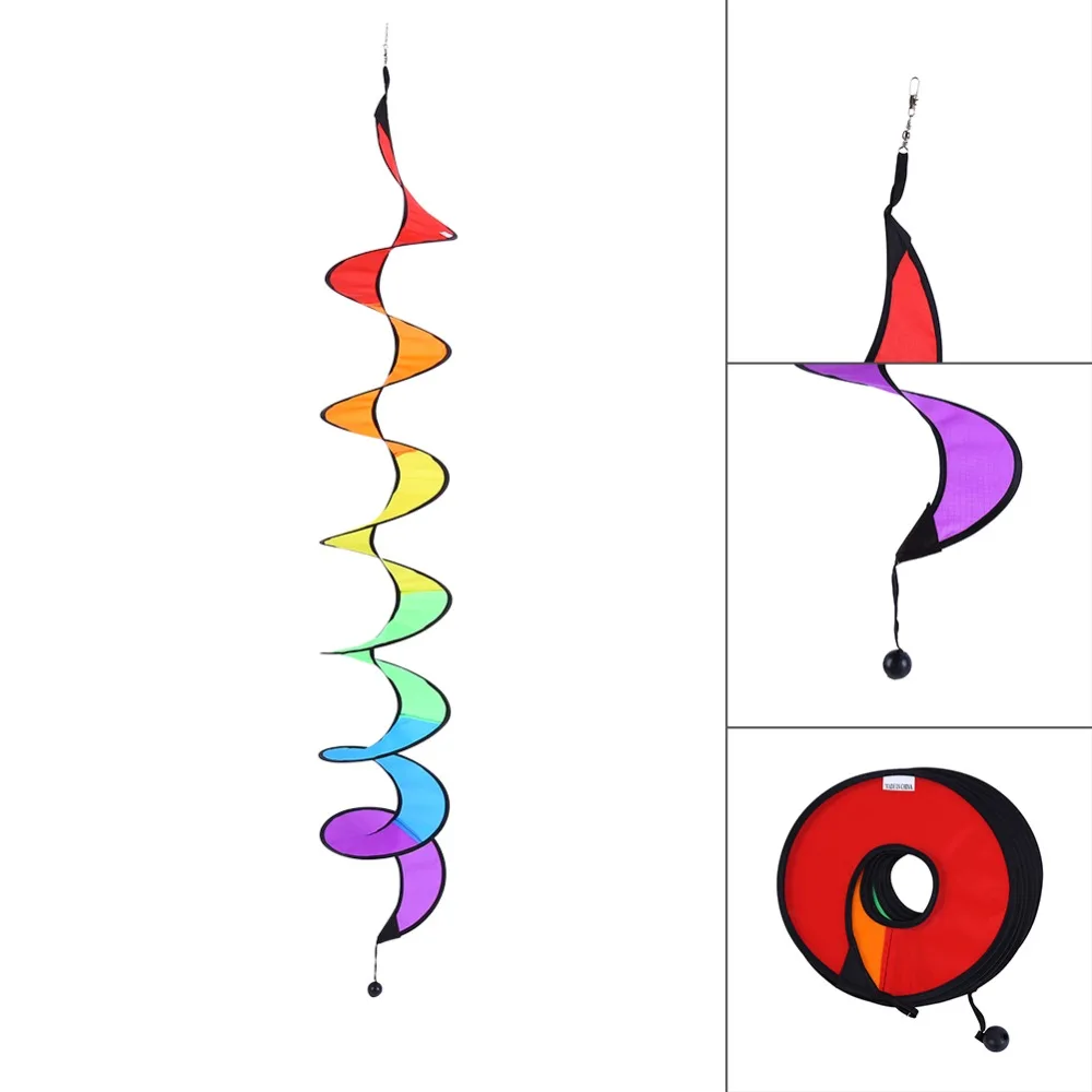 Стиль Складная Радужная спиральная мельница для сада ветровая палатка для кемпинга домашний сад фестиваль Декор поставки
