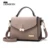 Corea de Las Mujeres Mini Bolso Femenino Cubierta Perla Bolso de la Mujer Bolsas de Mensajero de Marca Famosa de Cuero Puro Crossbody Bolsas Bolso Mujer 2017