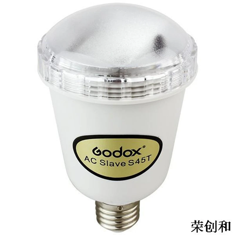 Godox S45T вспышка для студийной фотосъемки свет E27 Screw AC Slave стробоскопическая вспышка лампа 45 W