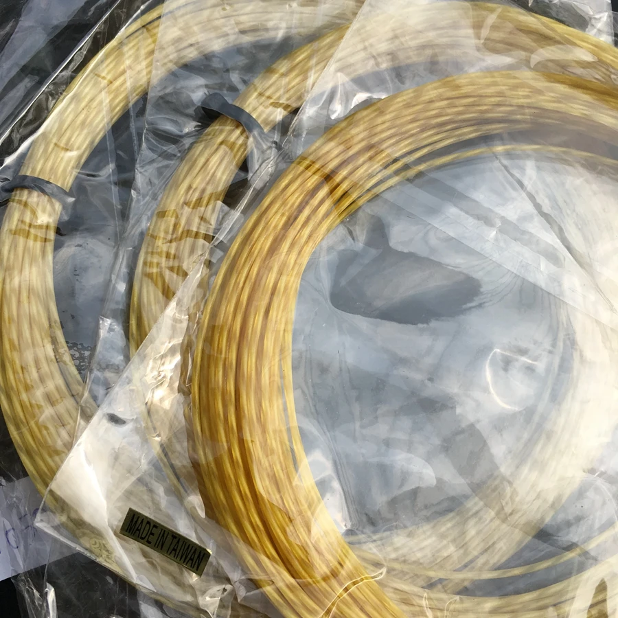 10 قطع zarsia تايوان جودة multifilament tennis string 1.30 ملليمتر الشعور الناعمة مضارب تنس سلسلة 1050K2