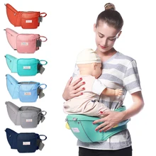 Детская сумка-переноска Хипсит(пояс для ношения ребенка) детский ремень на лямках с карманом для хранения хлопок дети младенец Бедро сиденье боковая переноска передний держатель обертывание