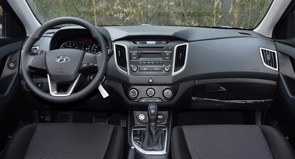 Discount OZGQ Android 7.1 Car Player For Hyundai Creta 2014-2018 Screen Auto GPS Navigation Bluetooth Radio TV Audio Video Music Stereo 3