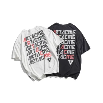 

2019 Spring And Summer New Chinese Style Men's Comfortable High Quality Sports Letter Pattern Creative Cotton Loose T-shirt