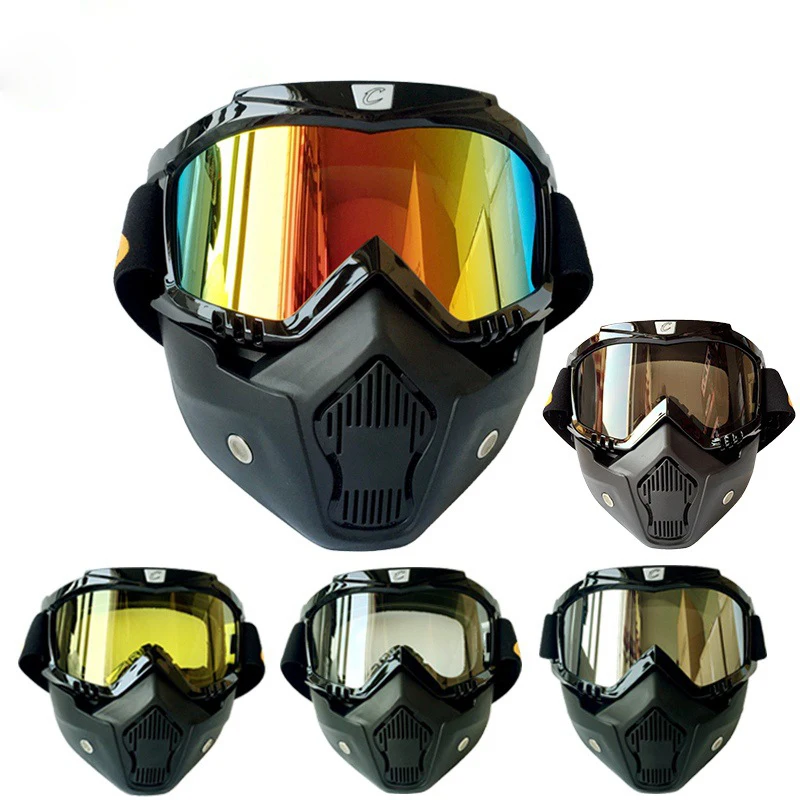 dirt bike goggles for glasses