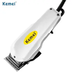 Kemei KM-8844 Pro Перезаряжаемые волос триммер бритва с большой Батарея электрические волос резки стрижка резак для парикмахера