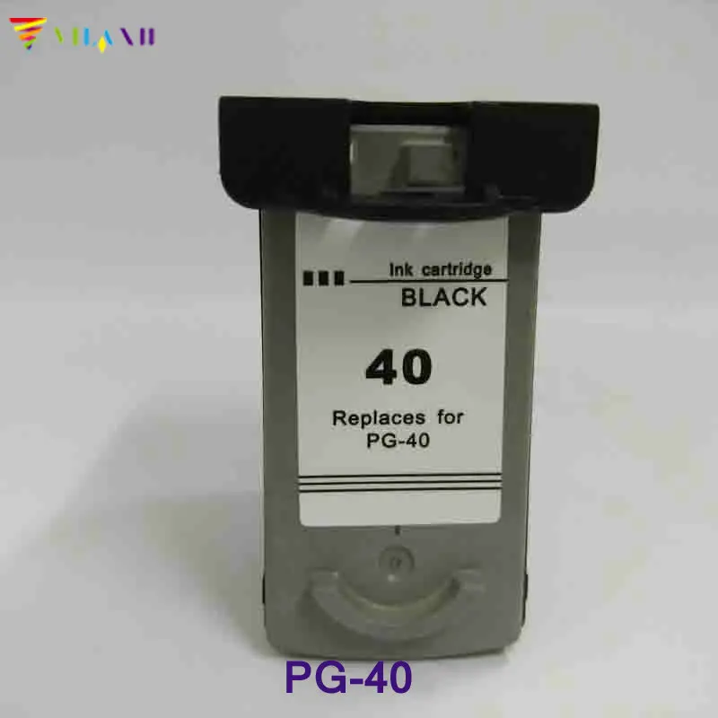 

Pg-40 Ink Cartridge for Canon PG40 for canon Pixma iP2500 iP2600 iP1800 iP1900 MP190 MP150 ip2200 MX310 MX300 ip1700 printer