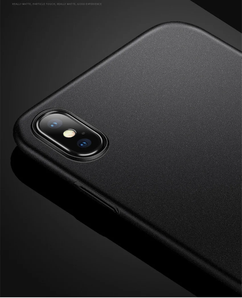 Aixuan Metal Plate Car Holder Magnetic Case for iPhone Xs Max XR X Magnet Hard Matte Case for iPhone 7 8 6 6s Plus  (4)