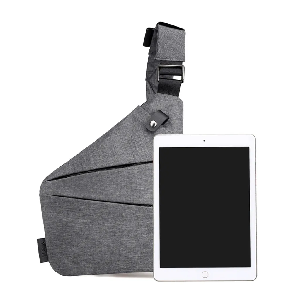  Fashion Chest Bag Men Women Sling Bag Casual Canvas Chest Anti Theft Crossbody Bags High Quality Sh - 32894168677