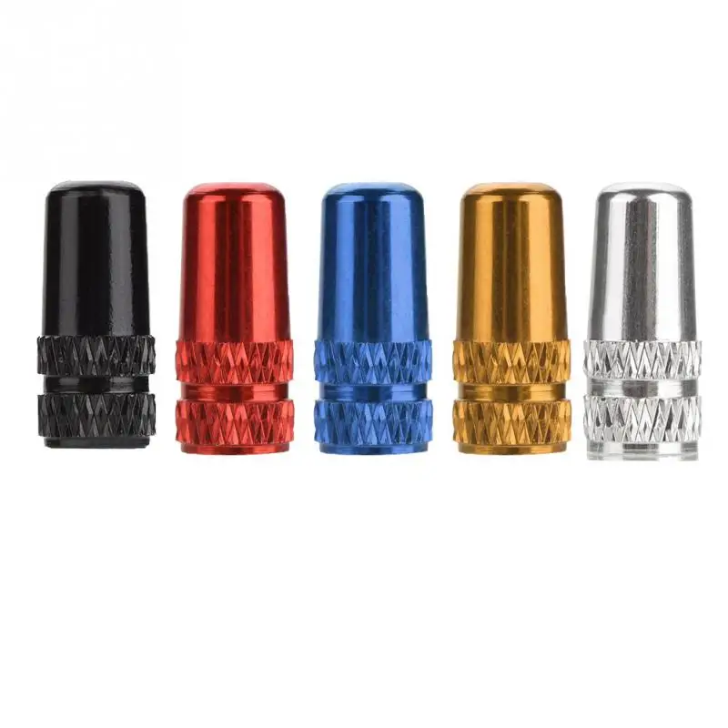 

10Pcs Bike Valve Cap Bicycle Wheel Tire Covered Protector Aluminum Alloy Tire French Valve Protective Stem Cap Bike Accessories