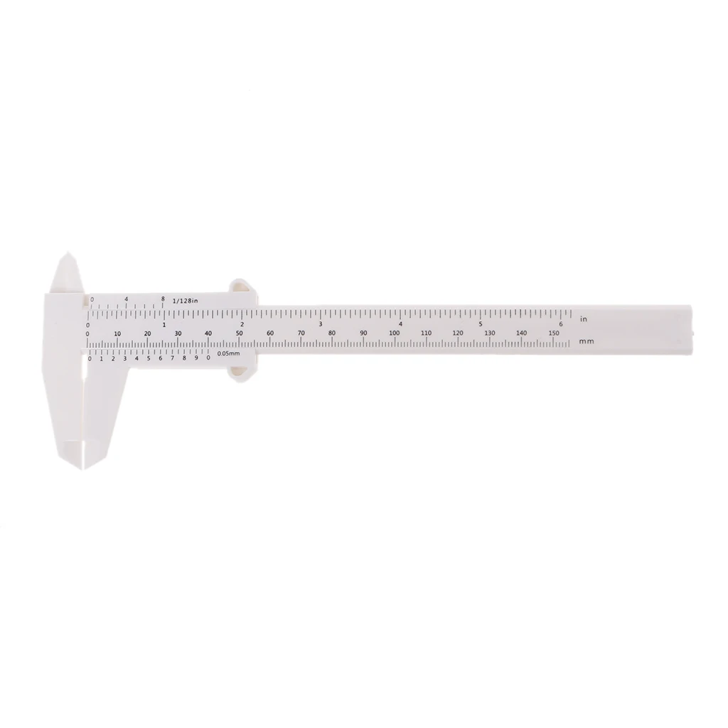 0-150 мм Пластиковый штангенциркуль микро метр Guage ежедневный инструмент APR28_20