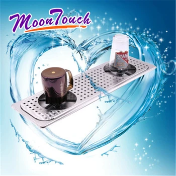 

Stainless Steel Glass Rinser Drip Tray Bar Glass Steaming Pitcher Riner Coffee Accessory Milk Pitcher Rinser Commercial Use