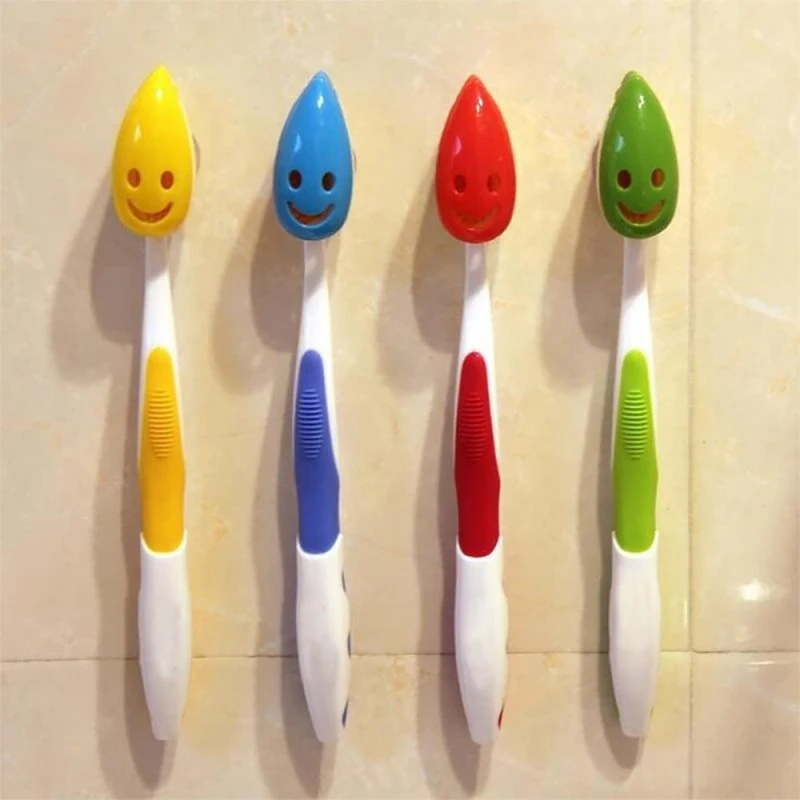 

TENSKE 4PCS Random Plastic Automatic Toothbrush Holder With Suction Toothbrush Rack Practical Bathroom Organizer DROP SHIP