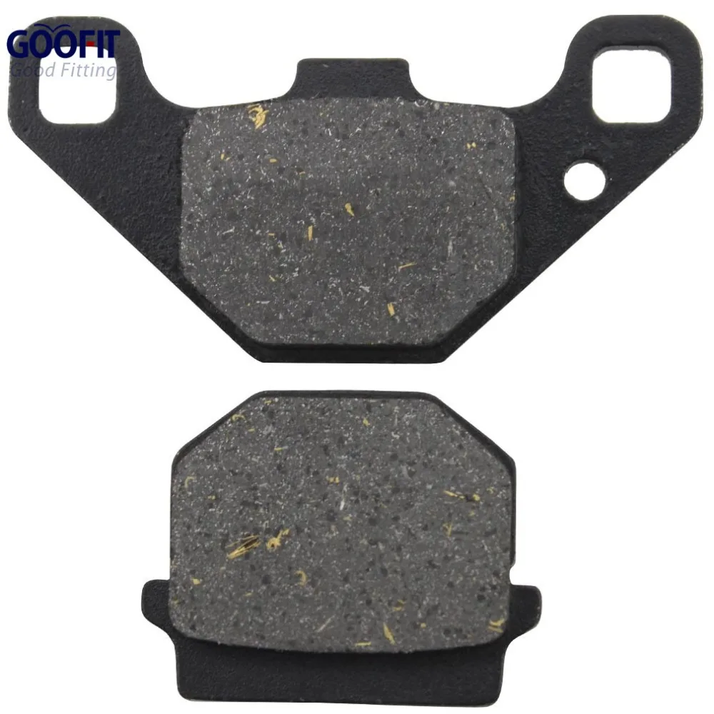 

GOOFIT Disc Brake Pad for 50cc 70cc 90cc 110cc 125cc 150cc 200cc 250cc ATV Dirt Bike Mope Scooter C029-017