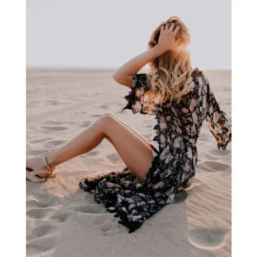 Special Offers Women Lace Cover-ups Summer Chiffon Beach Bikini Covers Swimwear Beachwear Swimsuit Cover Up