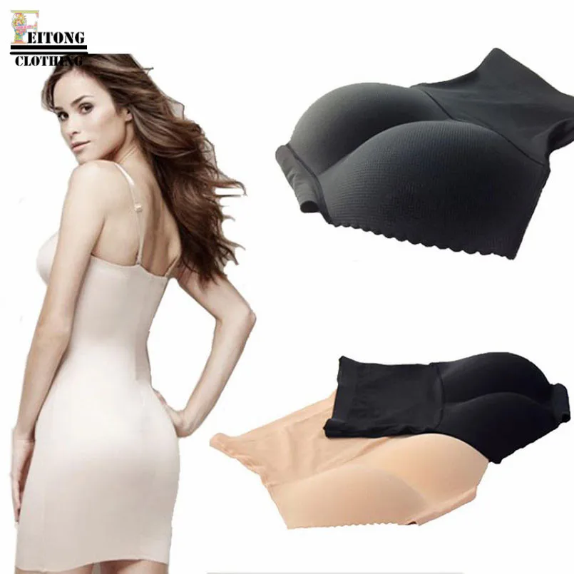 Buy FEITONG High Waist Seamless Bottom Padded Panties