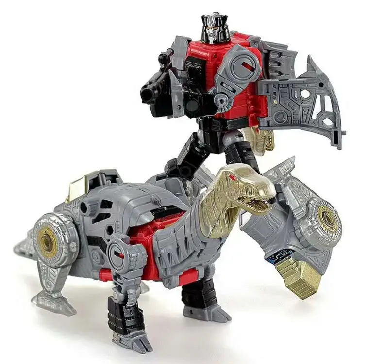Робот игрушечные лошадки трансформации DinoKing мощность Grimlock шлака Sludge Snarl Swoop Dinobots