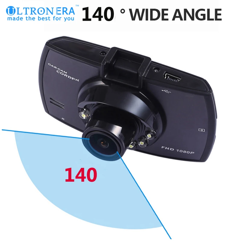 G30 Автомобильный видеорегистратор 2 7 дюймов Full HD 1080P с двумя объективами ночного