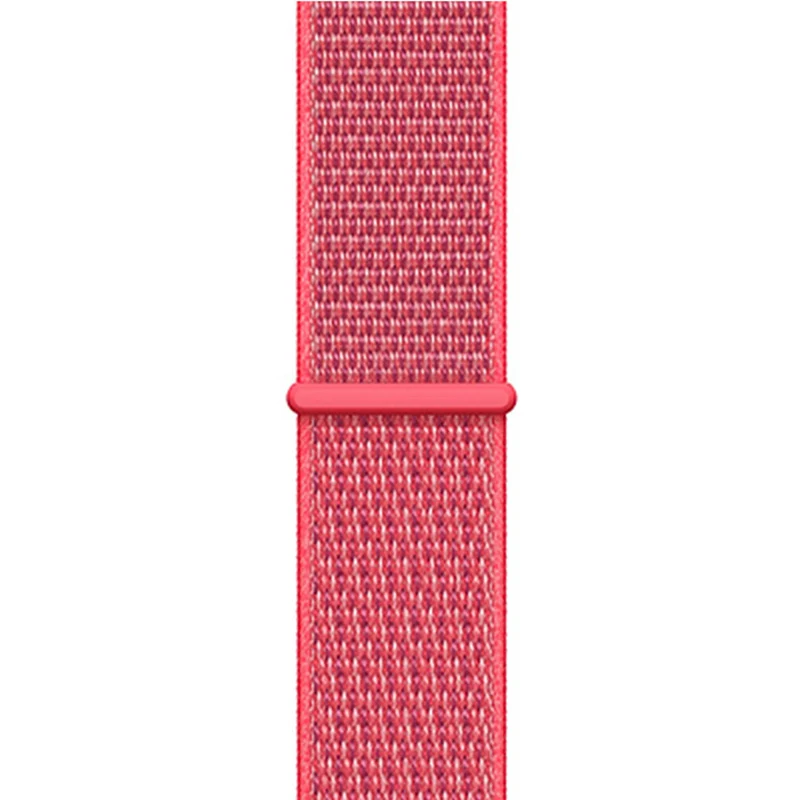 Laforuta Нейлон для Apple Watch Band Series 5 40мм 44мм iWatch Ремешок Спортивные браслеты с петлями 38мм 42мм Для серии 4/3/2/1 Женщины Мужчины - Цвет ремешка: 5-Hibiscus