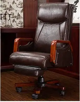 Simple office chair staff chair boss chair genuine leather computer chair family chair can lie on cowhide front chair. welding leather protective apron carpenter blacksmith garden cowhide leather wear resistant electric welding anti scalding apron