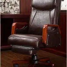 Простое офисное кресло Персонал стул руководителя натуральная кожа компьютерное кресло семейный стул может лежать на теплые перед стул