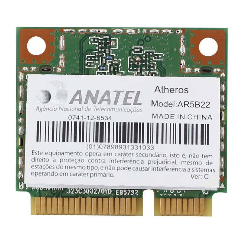 Atheros AR5B22 Двухдиапазонная Беспроводная мини-карта PCI-E 300 Мбит/с ноутбук беспроводной WiFi Bluetooth BT 4,0 COMBO Mini PCI-e сеть