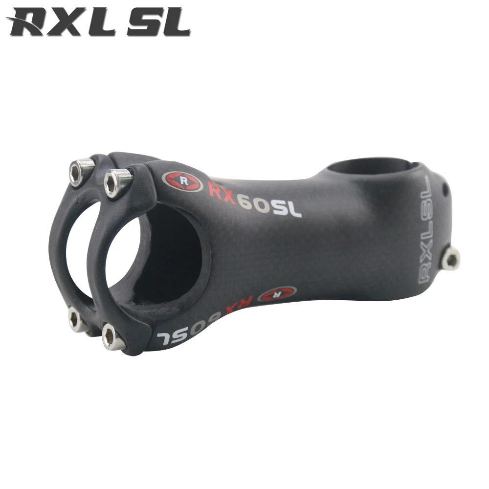 

RXL SL Bicycle Stem Carbon 3K Matte 70/80/90/100/110/120/130mm 6/17 Degree Red Lable Mountain/Road Bike Stem 28.6mm