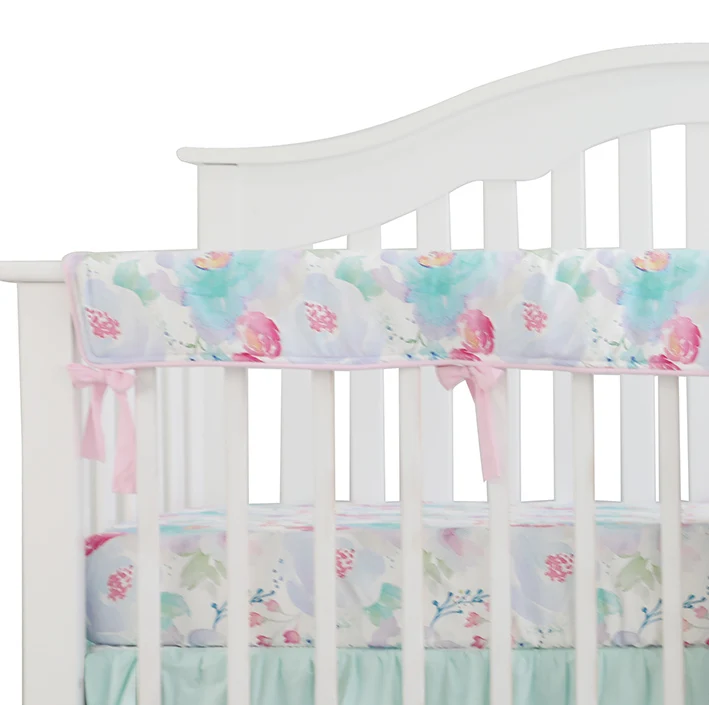 Baby Crib Rail Cover Long Crib Rail Guard Baby Teething Cover