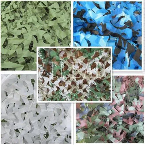 

VILEAD 9 Colors 2x7M Hunting Camouflage Netting Camo Net For Military Base Camping Sun Shelter Outdoor Military Shelter