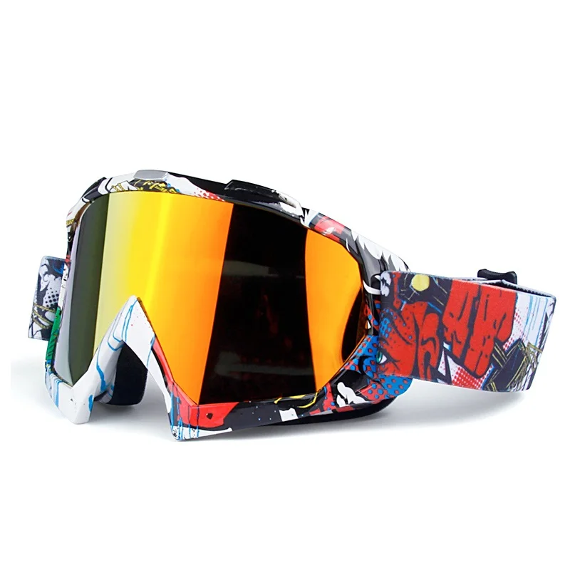 Moto rcycle очки для мотокросса moto racing мужчин и женщин mx очки для moto rbike Байк atv лыжный - Цвет: 15