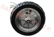 "9"" 450 Вт 24V электрический колесо-мотор на одном валу электрический самокат колеса мотора эпицентра деятельности , электрический мотор для скейт колеса"