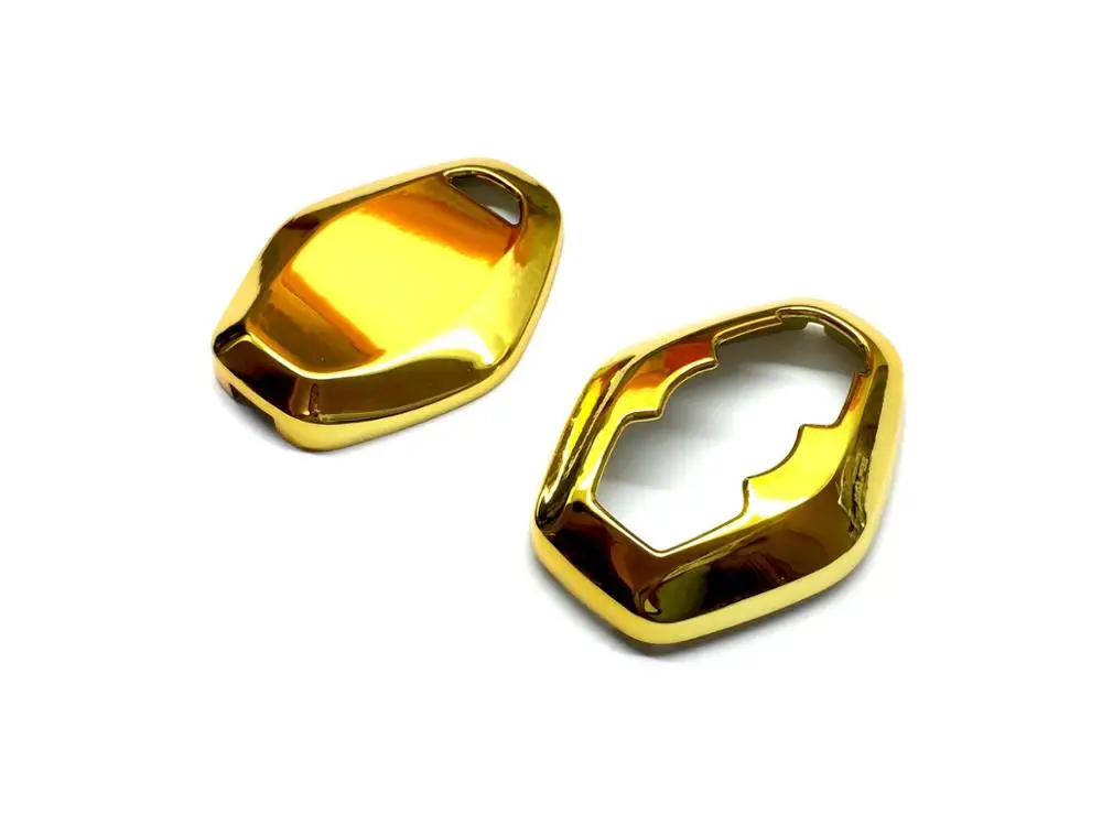 Блеск для губ мульти-цвета дистанционный ключ Защитная крышка чехол клавиатуры для BMW алмаз дистанционный ключ E46 E39 E38 Z3 Z4 E83 E53 - Название цвета: Gold Chrome
