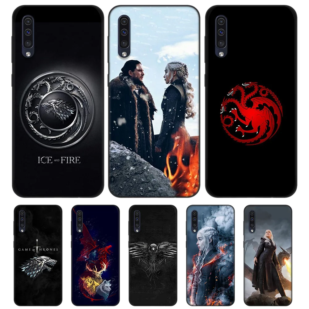 

GOT Game Of Silicone Case Cover for Samsung Galaxy A7 A9 2018 A10 A20 A30 A40 A50 A60 A70 A80 A20E A90 5G Note 10 M40 Back Shell