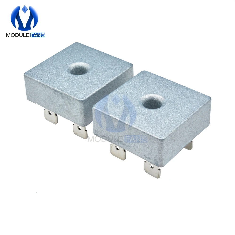

10PCS 15A 1000V KBPC1510 Diode Bridge Rectifier Single Phase Bridge Rectifier 4 Terminals Single Phase Half Wave Low Power Loss