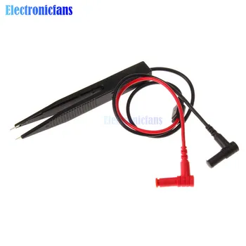 

SMD Inductor Test Clip Probe Tweezers 250V For Resistor Multimeter Capacitor Meter Clip Probe For SMD Components Measure