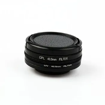

Camera Filter Protective Kits 40.5mm Adapter Lens UV CPL Cover Ring for SJ8 Pro / Air