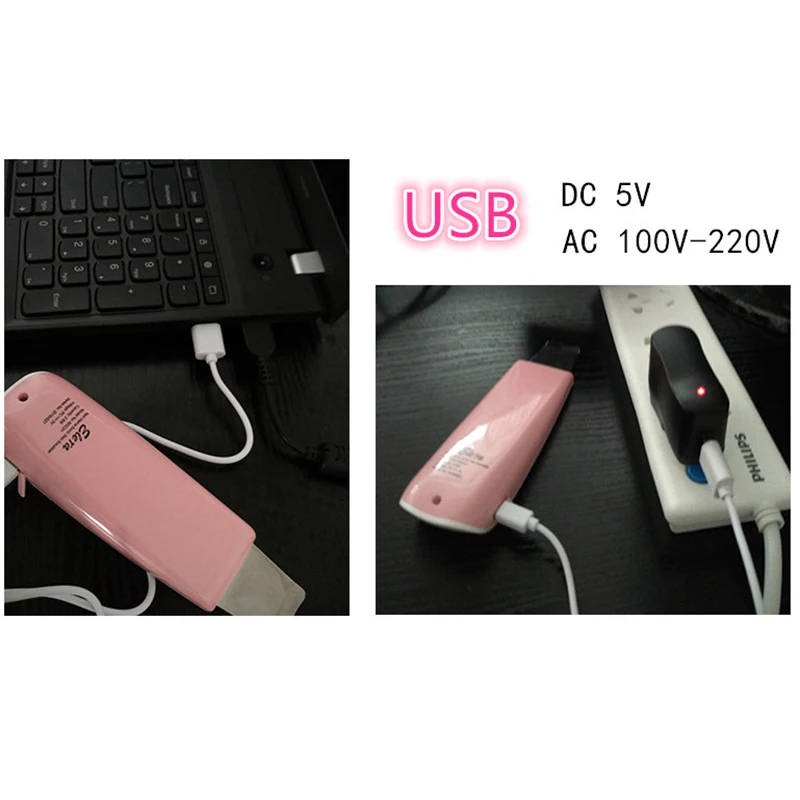 Мини Новый Ультразвуковой Шпатель Пилинга и вливании лосьонадля лица USB Зарядное