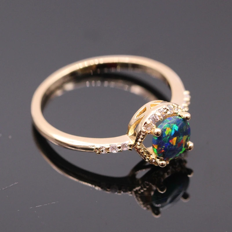 -Gold-Color-Ring-For-Women-Wedding-Party-Jewelry