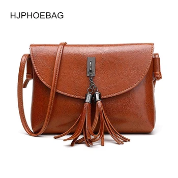 

HJPHOEBAG Brand tassel women shoulder bag female vintage messenger bags ladies clutch bags sac a main YC113