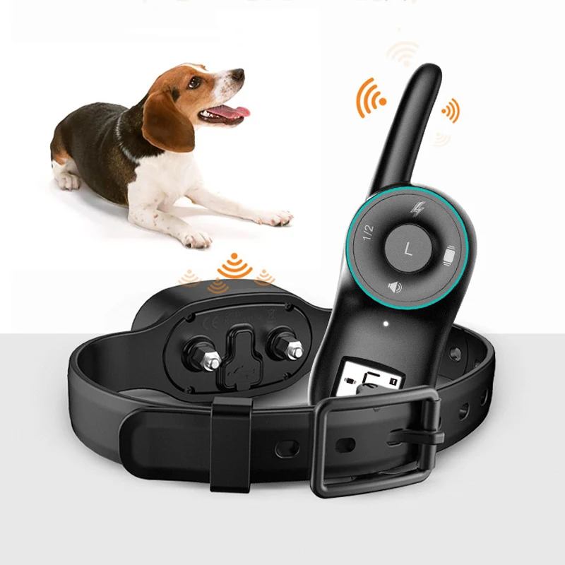 

Automatic Dog Barking Stopper Shock Waterproof Training Collar Anti-barking Device 2019ing
