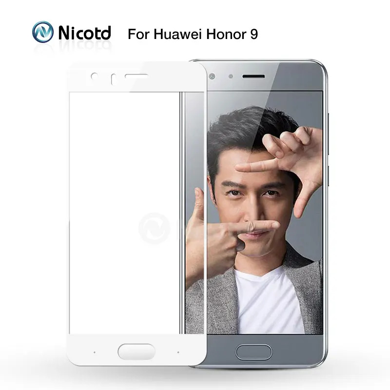 Nicotd For Huawei honor 9 glass tempered for Huawei honor 9 screen protector full cover 3D for Huawei honor9 glass film 5 (11)