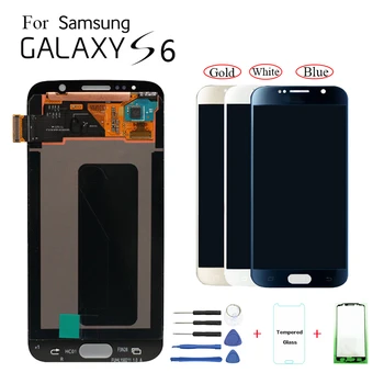 

AMOLED LCD For Samsung Galaxy S6 G920F G9200 Display Screen module for Samsung G920FD G920 G920W8 lcd display screen replacement