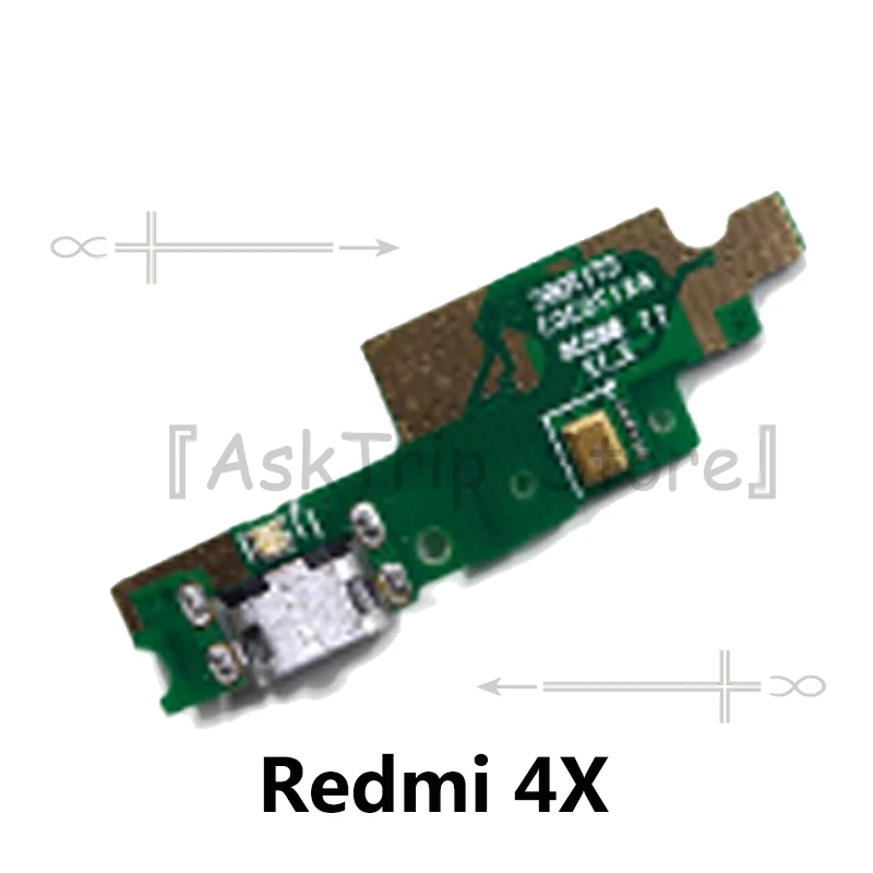 Плата USB коннектора Для Redmi 5 5A Plus док станция для зарядки Xiaomi 1s 2 3 4 4A X Pro|Шлейфы