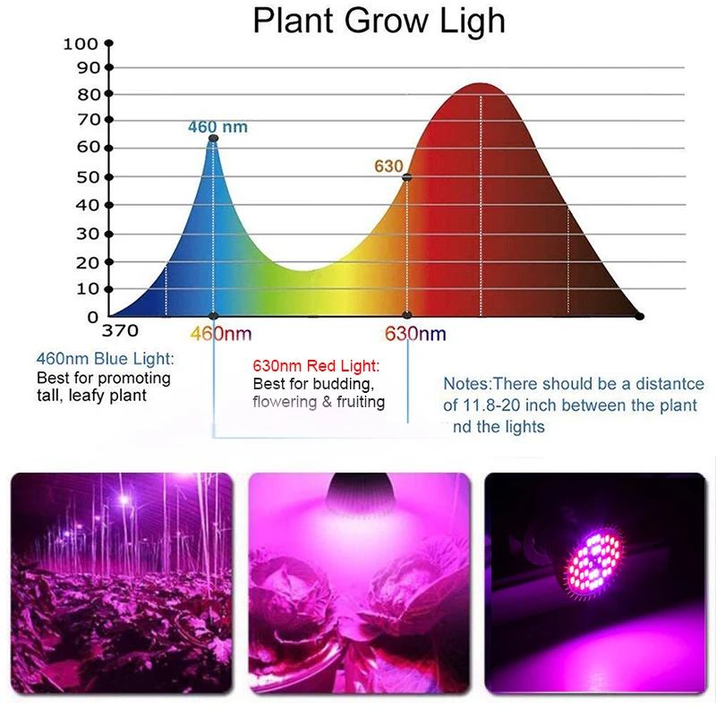 Светодиодный светильник для выращивания растений 10 Вт, 30 Вт, 50 Вт, 80 Вт, полный спектр, лампа для растений, фитолампа, фитолампия, красный, синий, УФ, ИК, светодиодный, для комнатных растений