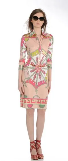 Summer Dress Real Rushed Freeshipping Silk Cotton 2017 Fashion Turn down Collar Print Elegant Elastic Knitted