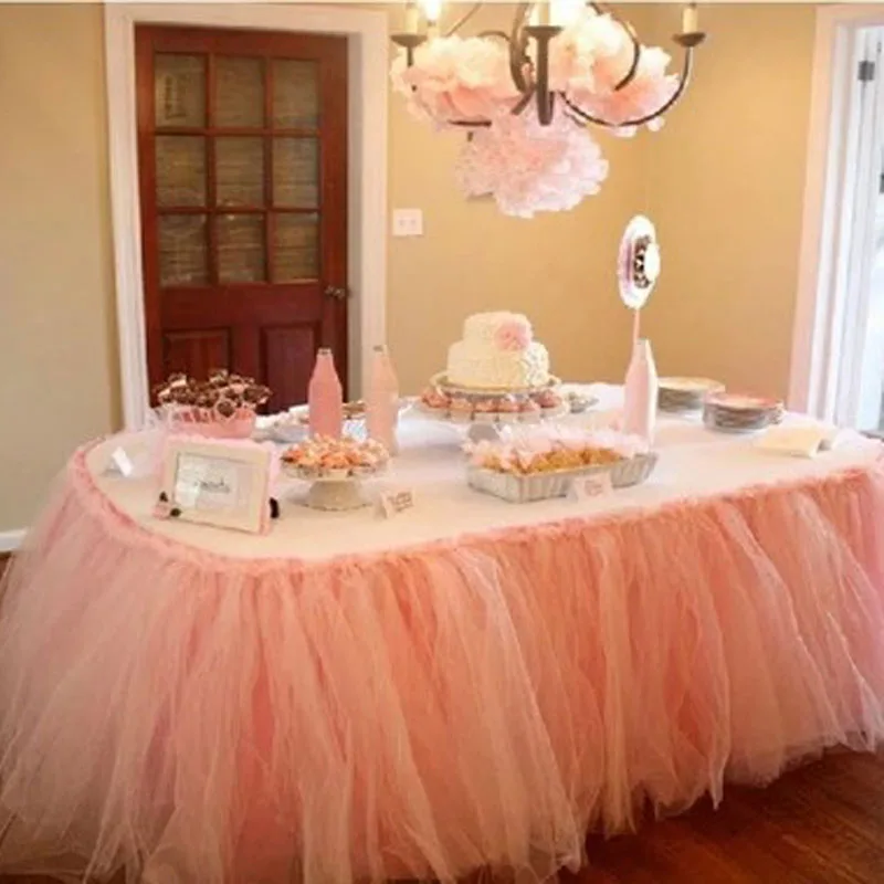 Online Get Decorative Tulle Fabric Aliexpress Com Alibaba Tulle Aisle Decoration