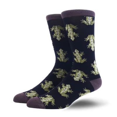 Мужские носки осень зима новые модные креативные чесаные хлопковые хип носки мужские уличные тренды Harajuku скейтборд счастливые носки - Цвет: 9